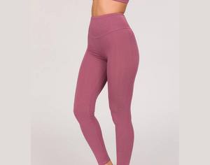 Leggings de sport pour femmes de qualité supérieure à prix avantageux 2026, teinture unie, prix de gros, anti-rides, nouveaux modèles - Product Image 6
