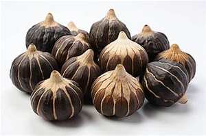 AIL NOIR AMPOULES ENTIÈRES NATURELLEMENT VIEILLISÉES POUR UN SOUTIEN IMMUNITAIRE ÉTIQUETTE PROPRE NON OGM ET ALIMENT FONCTIONNEL À BASE DE PLANTES - Product Image 6