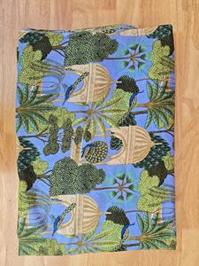 Tela de algodón Jaipuri para confección de mujer, serigrafía acolchada, manualidades para niños, tela estampada suelta hecha a mano, serigrafía - Product Image 3