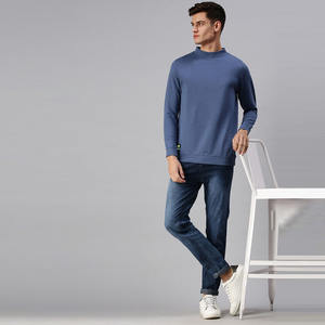 Sudadera Deportiva Clásica para Hombre, Sudadera Ecológica de Forro Polar, Cuello Redondo, Mangas Largas, Ropa Deportiva de Invierno, Sudadera con Logotipo Estampado - Product Image 1