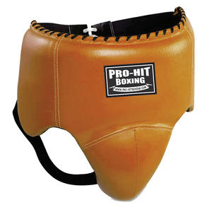 Protector <b>Groin</b> <b>Guard</b> High Quality Breathable Gym Workout Leather <b>Groin</b> <b>Guard</b> for Boxing Muay Thai Taekwondo Sports Custom Logo - Product Image 4