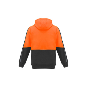 เสื้อฮู้ดซิปเต็มตัวสำหรับผู้ชายและผู้หญิงแจ็คเก็ตทำงาน Hi VIS - Product Image 3