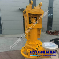 Pompe à boue hydraulique Hydroman avec anneau de jet d'eau pour l'industrie du dragage