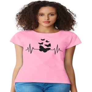 T-shirt confortable de qualité supérieure avec Pent pour filles femmes débardeur en polyester/tricot disponible à la vente - Product Image 1