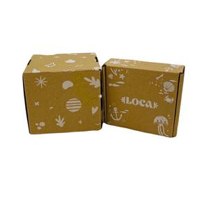 Cadeau et boîte d'expédition en papier ondulé recyclable de haute qualité Carton d'emballage fendu de qualité supérieure pour emballage de luxe personnalisé - Product Image 4