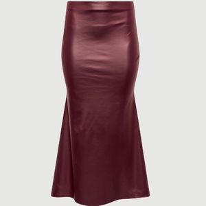 Leggings de Cuero Maxi Casuales y Elegantes para Mujer, con Volantes, Bordados, Apliques, Decoraciones de Lentejuelas, Cintura Alta y Transpirables - Product Image 5