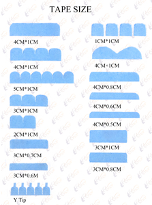 Honor Hair Extensioni per Capelli con Nastro Adesivo Pronte per la Spedizione, Capelli Umani di Alta Qualità da Singolo Donatore, 18 <span class=keywords><strong>e</strong></span> 22 Pollici per Saloni - Product Image 4