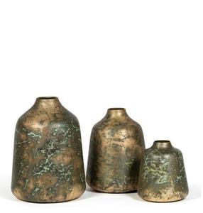 <b>Beautifully</b> crafted iron metal flower <b>vase</b> with exquisite antique design work for an elegant home office and wedding decor - Product Image 1