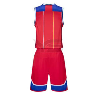 Vente en gros uniforme de basket-ball réversible personnalisé unisexe, vêtements de sport pour jeunes, dernière conception, impression par sublimation réversible - Product Image 3
