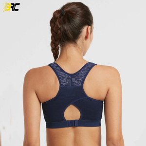 Soutien-gorge de Sport à séchage rapide, populaire pour femmes, gilet de Yoga, croisé, dos nu, à fort Impact - Product Image 3