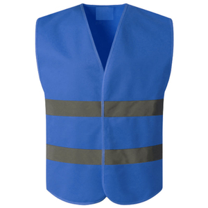Chaleco de seguridad reflectante con logotipo personalizado para trabajadores, ropa reflectante estándar Ce, 4 bolsillos, venta al por mayor de fábrica - Product Image 3