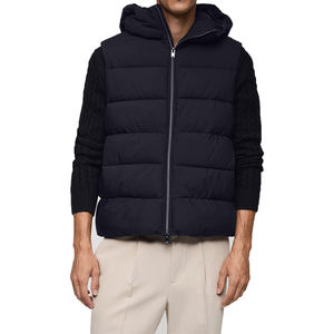 Chaleco acolchado para hombre, chaqueta sin mangas de invierno con logotipo personalizado, chaleco Cálido impermeable para el cuerpo, chaleco aislado para exteriores - Product Image 6