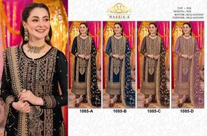 ชุดสلوار คามีซแบบดั้งเดิมของอินเดียสำหรับสุภาพสตรี พร้อมงานฝีมือที่สวยงามและผ้าคุณภาพพรีเมียมในราคาที่ดีที่สุด - Product Image 6