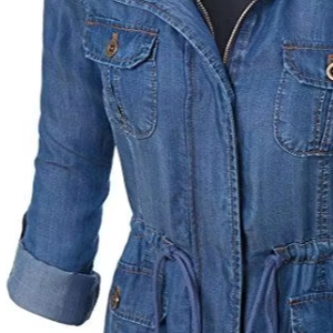 Camisa Vaquera Clásica de Calidad para Cada Ocasión, Estilo Sin Esfuerzo, Atrevida, Hermosa, Moderna, Perfecta e Icónica para Mujer - Product Image 3