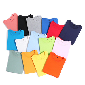 T-shirts de haute qualité à manches courtes O Neck T-shirts Logo personnalisé 100% coton surdimensionné T-shirts pour hommes - Product Image 3