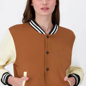 Vestes de survêtement pour femmes en tissu de laine sur mesure au prix d'usine, vestes de survêtement pour femmes à la mode - Product Image 5