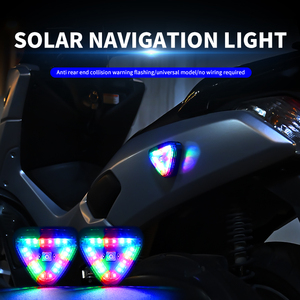 Luz de navegación inalámbrica <span class=keywords><strong>solar</strong></span> inteligente portátil de alta eficiencia, accesorio de coche resistente a la intemperie, función recargable, nueva condición - Product Image 4