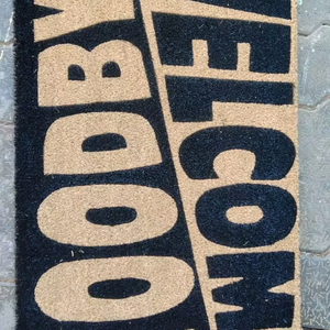 Tapis en fibre de coco naturel fait à la main classique écologique tissé Design classique décor à la maison en gros tapis en fibre de coco tarif inférieur - Product Image 1