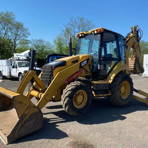 Pour CAT 416F 420F série 4*4 chargeuses sur pneus basses heures quatre roues motrices chargeuse-pelleteuse avec pompe Camc engrenage entraînement chargeur frontal - Product Image 3