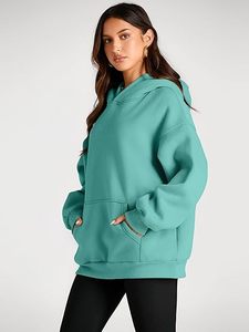 2026 <b>Men's</b> Oversized Pocket Front Printing Logo Drop Shoulder 100% Polyester Cotton Winter <b>Pullover</b> Hoodie 360gsm Streetwear - Product Image 4