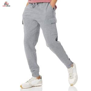 กางเกงวิ่งออกกำลังกายผู้ชายกางเกงผ้าฝ้ายแฟชั่นลำลองกางเกงรัดรูปสำหรับออกกำลังกายในยิม - Product Image 1