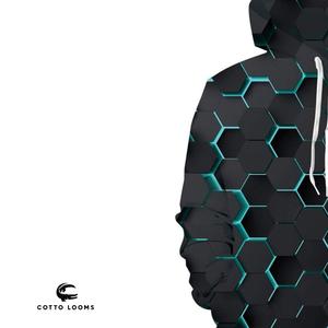 Prix usine respirant hommes sweats à capuche coton mélangé pull Offre Spéciale nouveauté streetwear tenue décontracté de qualité supérieure - Product Image 6