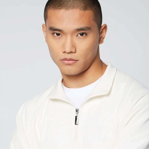 Pull confortable à demi-zip pour hommes-Pull en tricot tendance et respirant pour un usage quotidien - Product Image 4