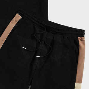 Vente flash : Ensemble de vêtements de sport décontractés pour hommes, respirant, 100% coton, t-shirts et shorts assortis pour l'été - Product Image 4