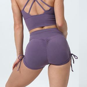 กางเกงขาสั้นผู้หญิงผ้าโพลีเอสเตอร์ 100% ปักลาย ระบายอากาศได้ดี น้ำหนักเบา ราคาสมเหตุสมผล สำหรับฤดูร้อน ขายส่ง - Product Image 6