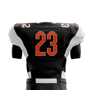 Top Quality Breathable American Football Training Uniform New Design High Quality Custom American Football Jersey And pant <b>Set</b> - Product Image 6