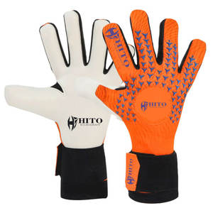 Guantes de Portero de Fútbol de Alta Calidad con Sublimación en la Parte Posterior y Contacto de Látex en el Palma de la Mano, Correa Elástica Adjunta, Mejor Precio - Product Image 4
