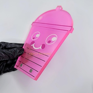 Últimas Novedades: Tazas de Acrílico Sostenibles Personalizadas para Bubble Tea, Magnéticos para Pestañas, Pinzas para Extensión de Pestañas, y Azulejos Personalizados con Forma de Flor y Ovalados Disponibles - Product Image 2