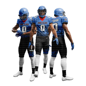 2025 américain qualité usine sublimé jeunesse attirail sergé uniforme personnalisé Clubs équipes pour Football américain court respirant - Product Image 2