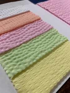 Las más vendidas fantásticas telas de palomitas de maíz ancho 58 para hombres y damas, ambas telas usadas de poliéster/tela de algodón para camisas - Product Image 2