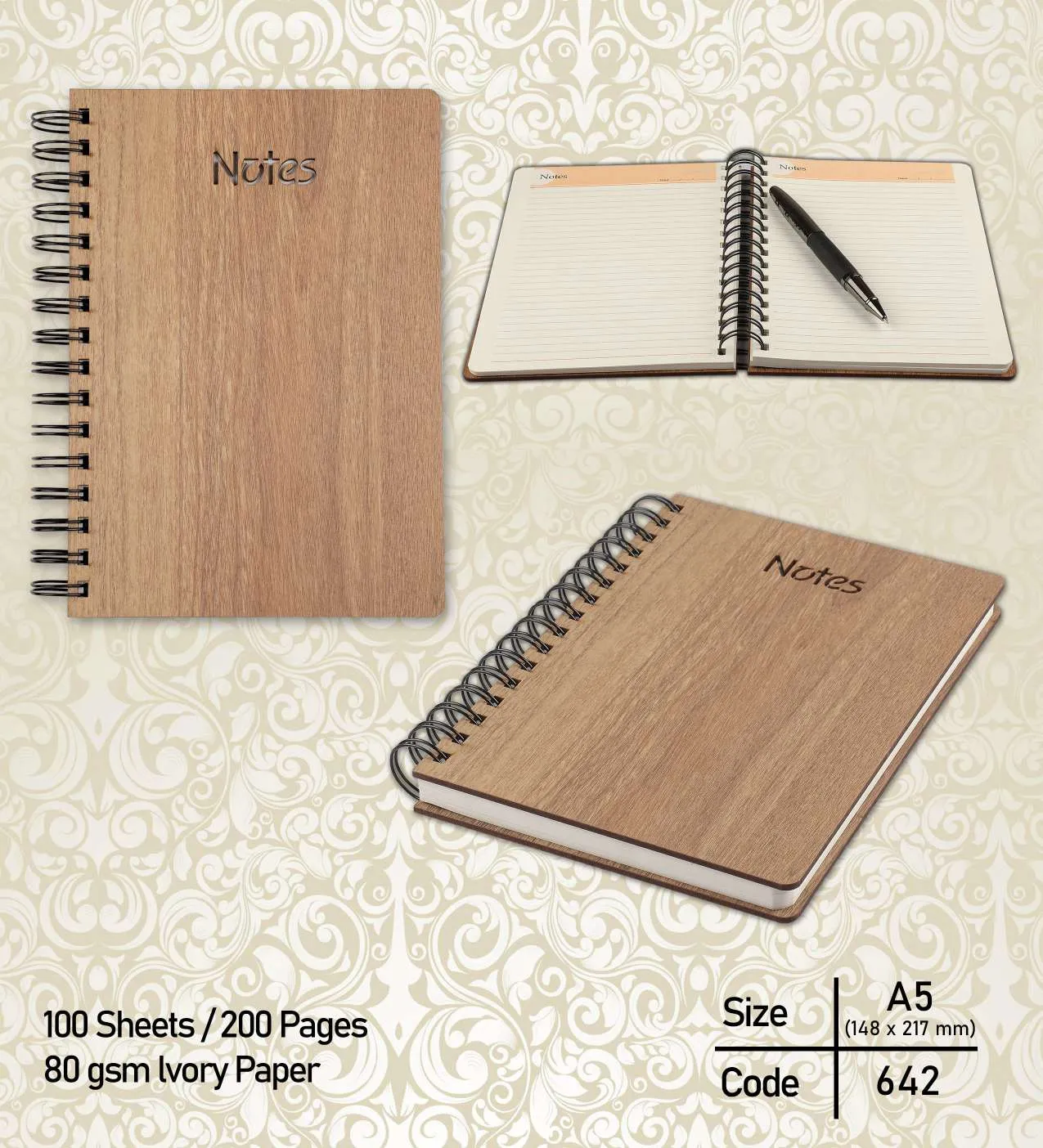 Blocco note all'ingrosso copertina in pelle Notebook Design personalizzato libro di alta qualità Notebook caseificio per gli impiegati della scuola di ufficio insegnanti