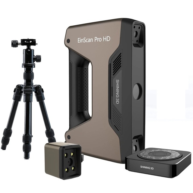 New Shining 3D Handheld 3D Scanner Einn Scan Pro HD Full Pack