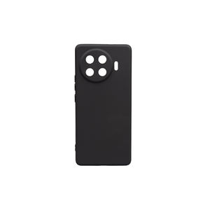 Coque arrière de protection fine de qualité supérieure pour Tecno Spark 20 Pro Plus 11Pro 14 Plus - Noir, étui en silicone souple, placage de protection - Product Image 1