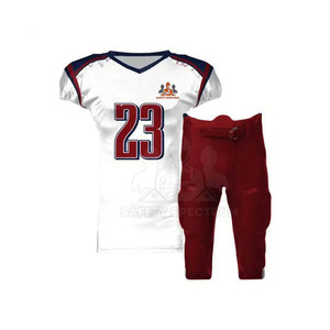 Uniforme de Fútbol Americano de Color Sólido, Secado Rápido, Personalizado - Product Image 1