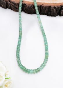 ลูกปัดอะพาไทต์ทรงเหลี่ยม 1 เส้น ขนาด 4 ถึง 6 มม. ลูกปัดพลอยธรรมชาติ ทำด้วยมือ สำหรับทำเครื่องประดับชั้นดี สร้อยคอพลอย ลูกปัดอัญมณี - Product Image 5