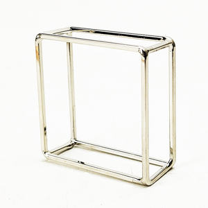 Anillos para Servilletas de Acero Inoxidable con Acabado Elegante y Cuadrado, Ecológicos y Duraderos, Complementan las Configuraciones de Mesa Modernas y Tradicionales - Product Image 5