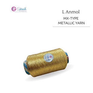 High Tenacity 150D Embroidery Jari MS Type Polyester Jari with Lurex S and ST Type <b>Metallic</b> L Anmol MX Type <b>Metallic</b> <b>Yarn</b> - Product Image 2
