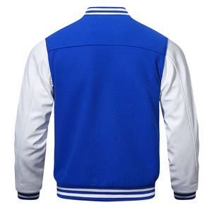 Windbreaker Varsity Breathable Crew Neck Collar Customized Logo Printing Full Sleeves CollegeBaseballjacket for men DDP Shipping - Product Image 2