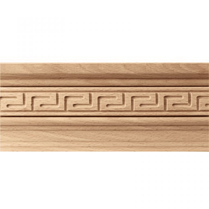 Đúc gỗ rắn với phong cách dây hiện đại để trang trí tường nội thất trong biệt thự và khách sạn có mô hình dây gỗ - Product Image 1