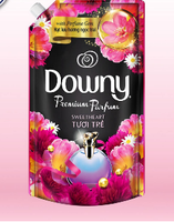 Pelembut Pakaian Downy Parfum Sweetheart 1.35L Aroma Segar untuk Pakaian Grosir Pelembut Pakaian Alami Buatan Vietnam