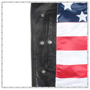 Gilet en cuir pour femme moto haute durabilité ajustement confortable vêtements de protection haute durabilité ajustement confortable vêtements de protection - Product Image 4