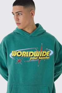 Vente en gros de sweat à capuche délavé en coton mélangé pour hommes sweats à capuche surdimensionnés pour hommes nouveau design basique vêtements de sport - Product Image 2