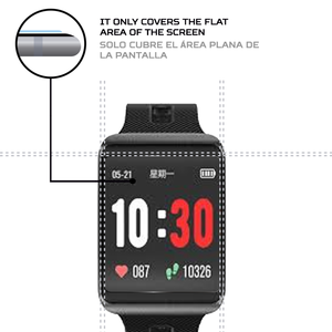 ANTISHOCK Smart Watch Screen <b>Protector</b> for Lemfo GT98 Premium Case with Antishock Technology - Product Image 3