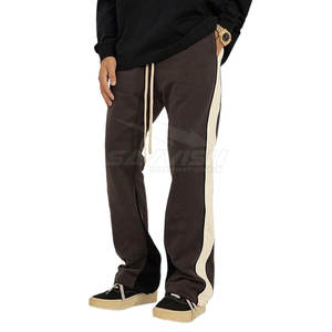 Servicio OEM, Nuevo Diseño, Pantalones Deportivos Casuales para Hombre, Mejor Precio, Pantalones Deportivos Acampanados para Hombre, Talla Adulto, para Venta en Línea - Product Image 1