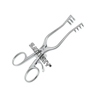 Retractores de Mejillas Satinsky WARD 15.5cm, Instrumentos Manuales de Acero Inoxidable AISI 420, Empuñadura Ergonómica, Certificación CE, Garantía de 3 Años - Product Image 5