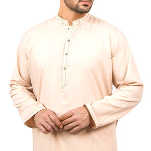 Nouvelle collection 2022 Salwar Kameez pour hommes, taille personnalisée, robe décontractée/dernier Style brodé Salwar Kameez pour hommes - Product Image 4